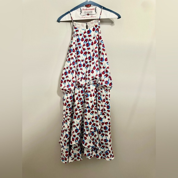 Cooper and Ella Cherry Print Dress (M) - Picture 7 of 8